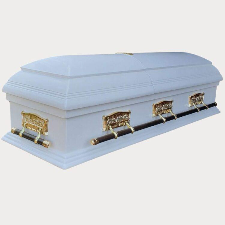 Traditional Oak Coffin